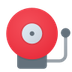 battery operated alarm for smoke detection in homes